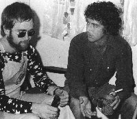 Elton John with David at the Troubadour.