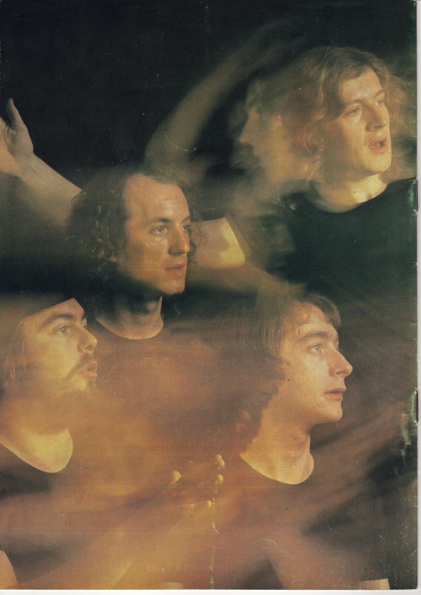 Iain, Willie, Gavin & Tim on Slipstream cover.