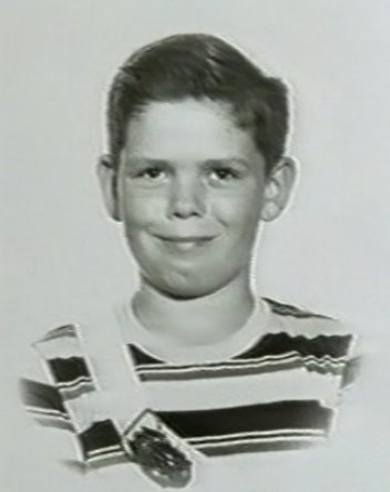 Tim as a young boy (taken from the film "Where Was I?" by Jacques Laureys)