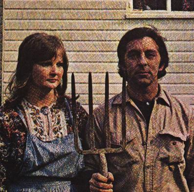 David & Janice Ackles on the cover of American Gothic
