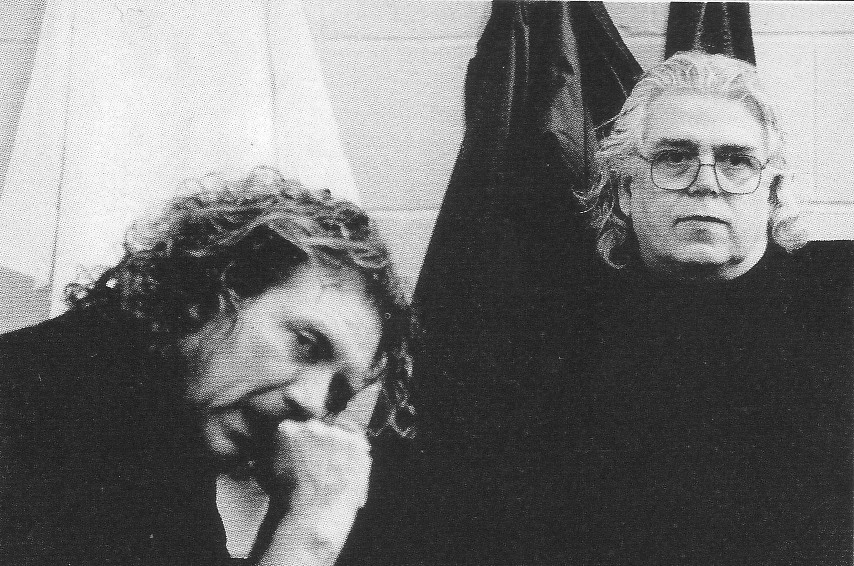 Photo: Tim with Robert Plant backstage